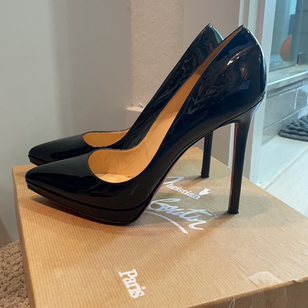 Black Patent Louboutins - Picture 11 of 13